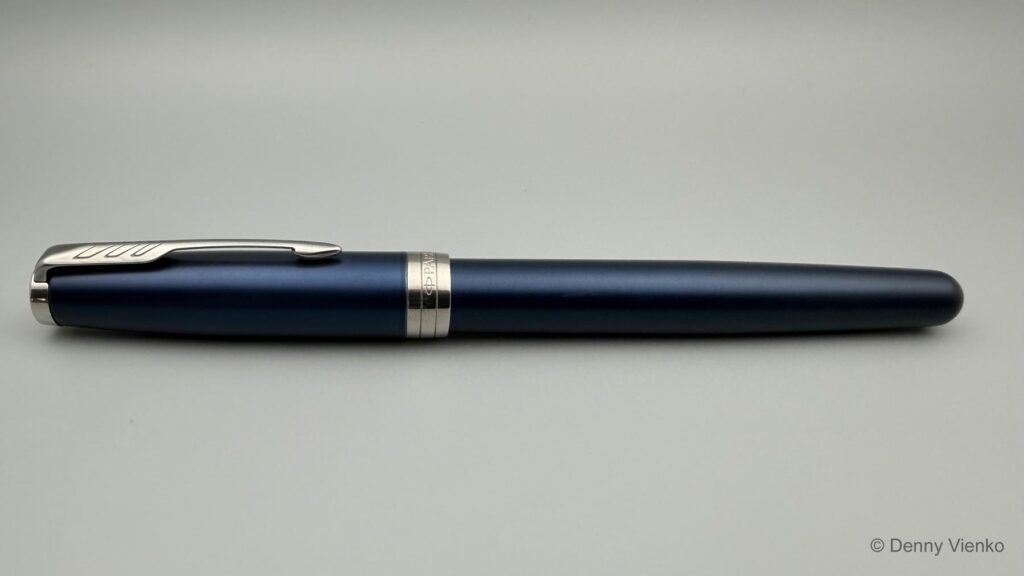 Parker Sonnet - MK IV Blue CT – Black Section Fountain Pen – gallery image 1