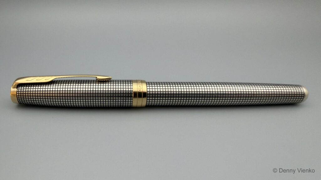 Parker Sonnet - MK IV Chiselled Silver GT - Cisele Fountain Pen – gallery image 1