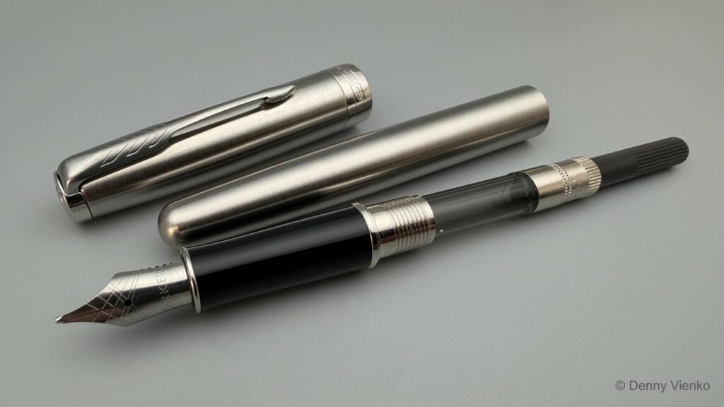 Parker Sonnet - MK IV Stainless Steel CT Fountain Pen – gallery image 3